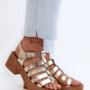sandalen op hak model 198812 Step in style