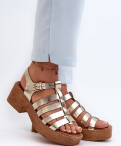 sandalen op hak model 198812 Step in style