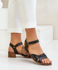 sandalen op hak model 210705 Step in style