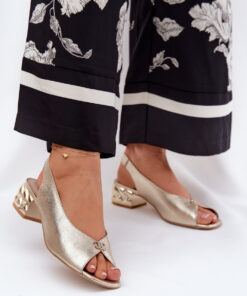 sandalen op hak model 211358 Step in style