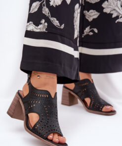 sandalen op hak model 211365 Step in style