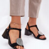 sandalen op hak model 211368 Step in style
