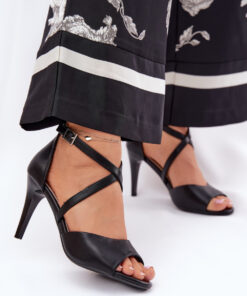 sandalen op hak model 211369 Step in style