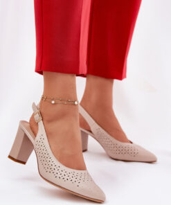 sandalen op hak model 211940 Step in style