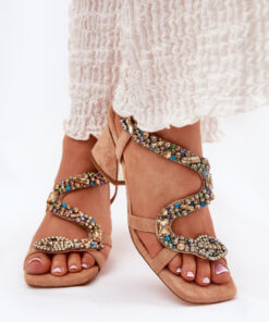 sandalen op hak model 212356 Step in style
