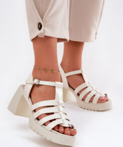 sandalen op hak model 212575 Step in style
