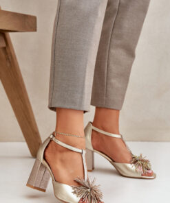 sandalen op hak model 212584 Step in style