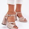 sandalen op hak model 212826 Step in style
