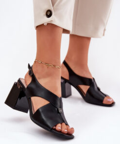 sandalen op hak model 212828 Step in style