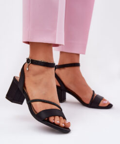 sandalen op hak model 213009 Step in style