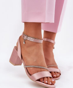 sandalen op hak model 213010 Step in style