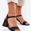 sandalen op hak model 213017 Step in style
