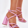 sandalen op hak model 213922 Step in style
