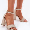 sandalen op hak model 213925 Step in style