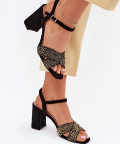 sandalen op hak model 214687 Step in style