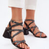 sandalen op hak model 215004 Step in style