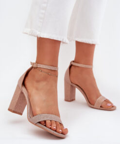 sandalen op hak model 215640 Step in style