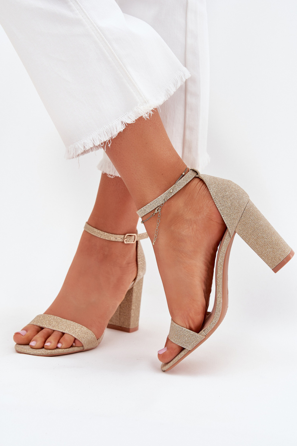 sandalen op hak model 215643 Step in style - Image 3