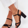 sandalen op hak model 215644 Step in style