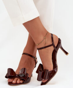 sandalen op hak model 222271 Step in style