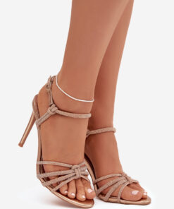 sandalen op hak model 222733 Step in style