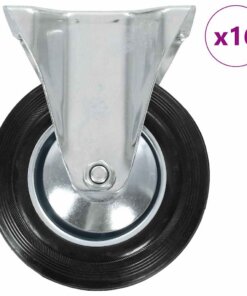 vidaXL 16 st Wielen vast 160 mm