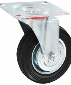 vidaXL 16 st Zwenkwielen 100 mm