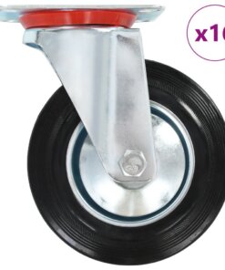 vidaXL 16 st Zwenkwielen 160 mm