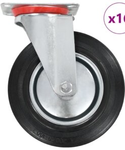 vidaXL 16 st Zwenkwielen 200 mm