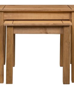 vidaXL 2-delige Tafeltjesset Panama Range massief grenenhout