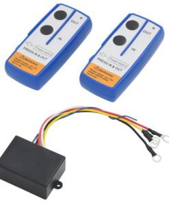 vidaXL Afstandsbediening voor lier 2st met ontvanger draadloos