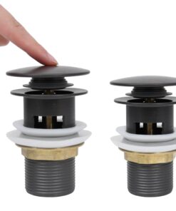 vidaXL Afvoer pop-up met overloop 6