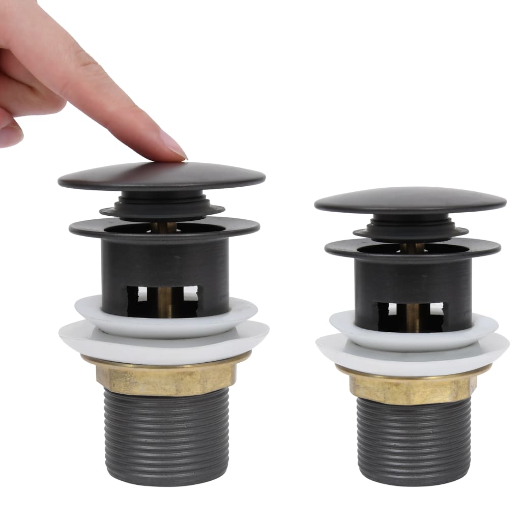 vidaXL Afvoer pop-up met overloop 6