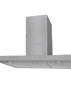 vidaXL Afzuigkap plat 900 mm roestvrij staal