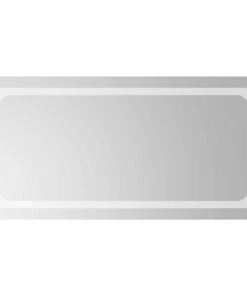 vidaXL Badkamerspiegel LED 100x50 cm