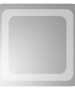 vidaXL Badkamerspiegel LED 30x30 cm