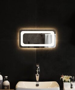 vidaXL Badkamerspiegel LED 40x20 cm