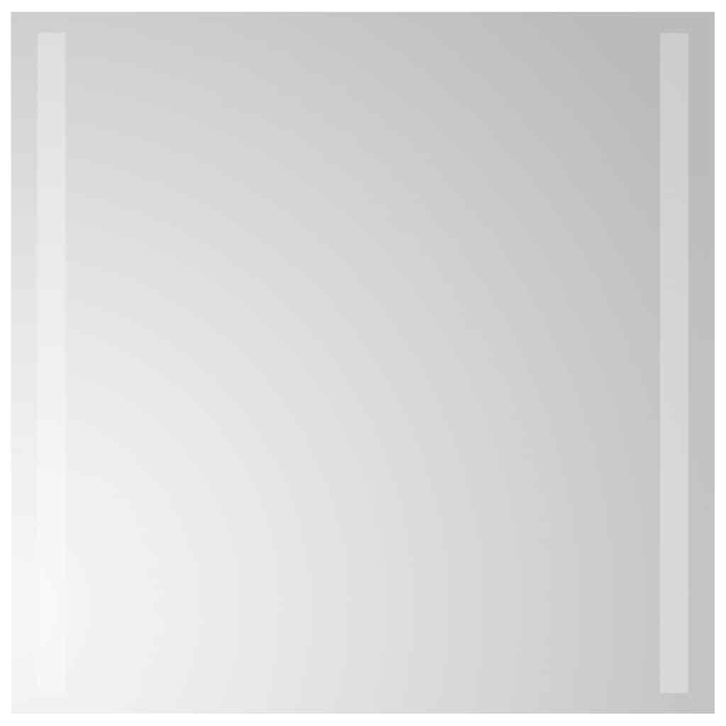 vidaXL Badkamerspiegel LED 50x50 cm