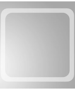 vidaXL Badkamerspiegel LED 50x50 cm