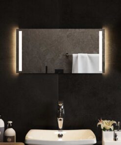 vidaXL Badkamerspiegel LED 60x30 cm
