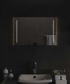 vidaXL Badkamerspiegel LED 60x40 cm