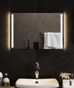 vidaXL Badkamerspiegel LED 60x40 cm