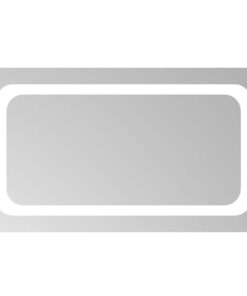 vidaXL Badkamerspiegel LED 70x40 cm