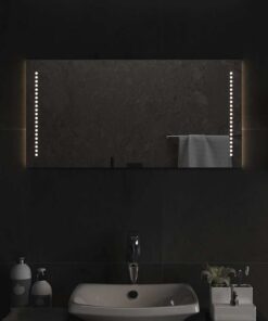 vidaXL Badkamerspiegel LED 80x40 cm