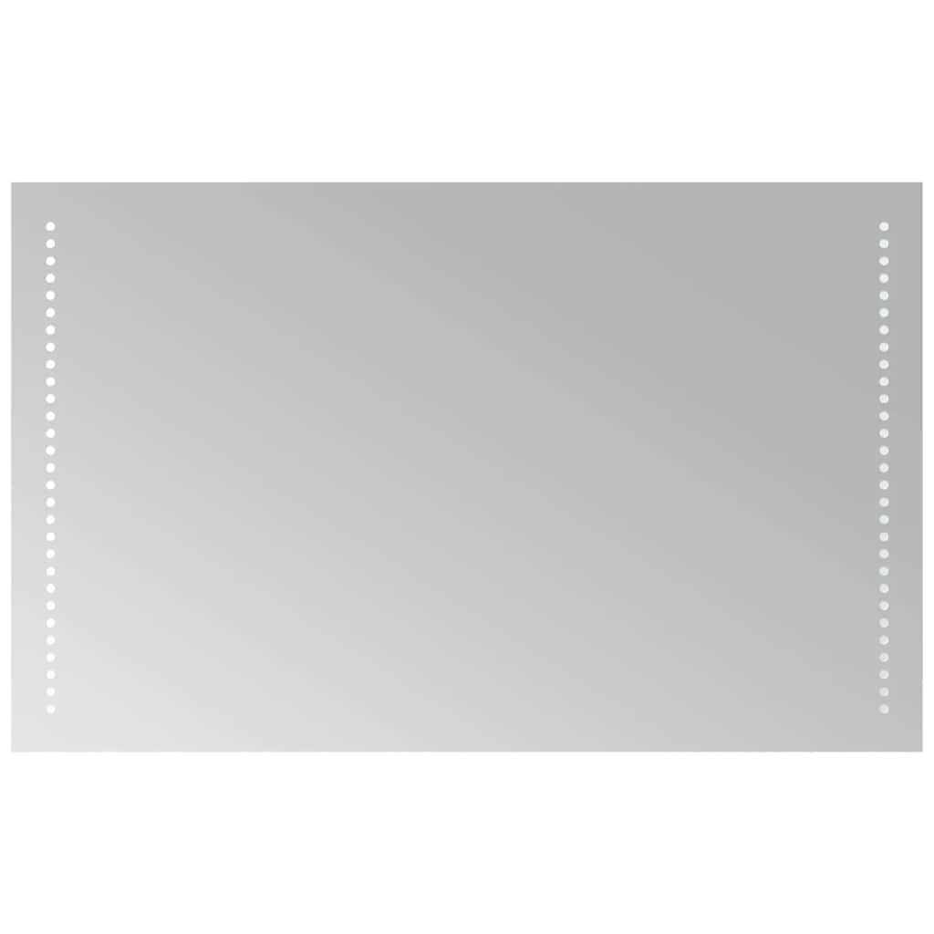 vidaXL Badkamerspiegel LED 80x50 cm
