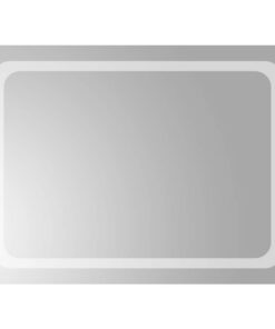 vidaXL Badkamerspiegel LED 80x60 cm