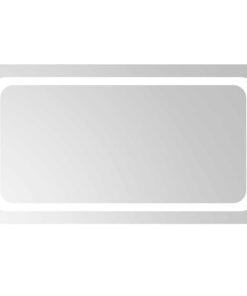 vidaXL Badkamerspiegel LED 90x50 cm