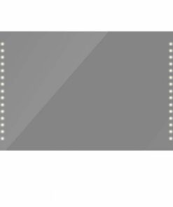 vidaXL Badkamerspiegel met LEDs 100x60 cm