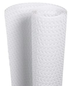 vidaXL Balkonscherm 300x80 cm poly rattan wit