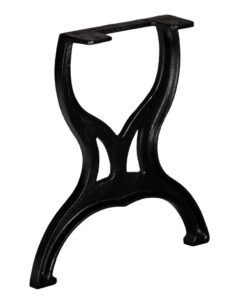 vidaXL Bankpoten 2 st X-frame gietijzer